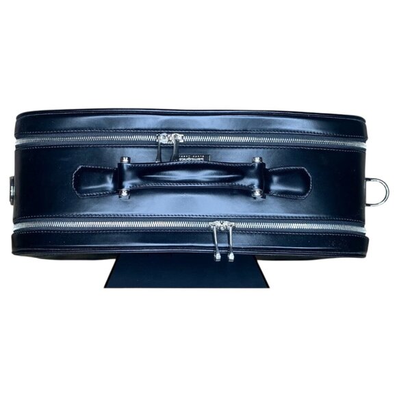 SAMSONITE BLACK LABEL BAYAMO LEATHER SUITER GARMENT BAG OVERNIGHTER COMBO - Picture 4 of 12